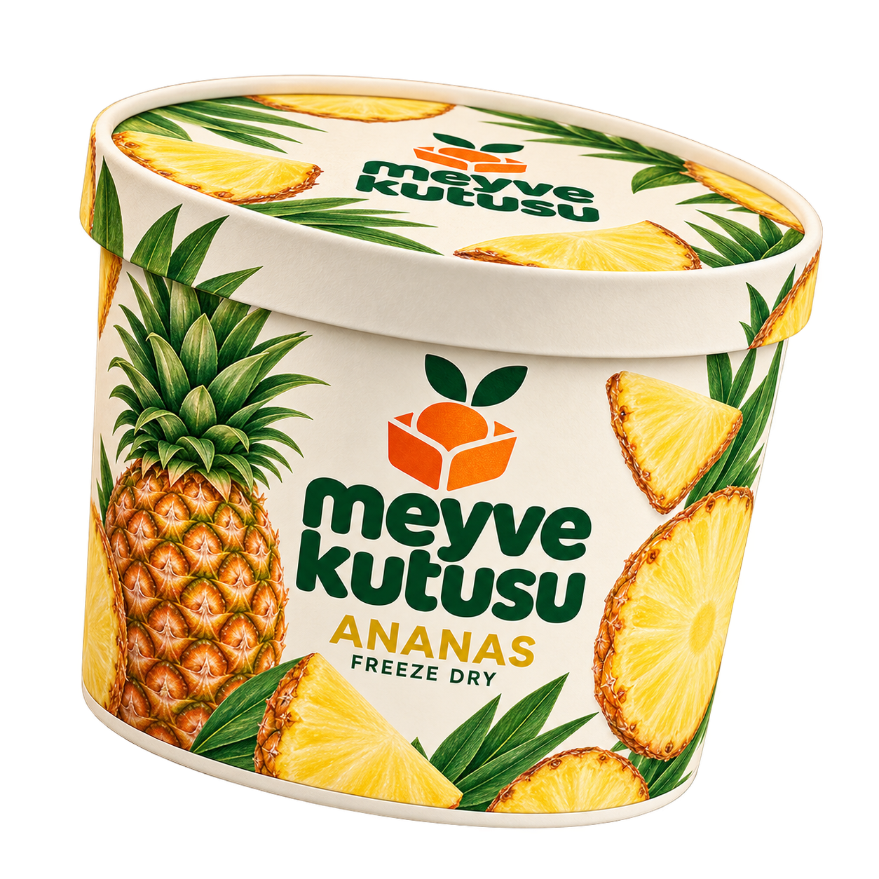 Ananas: Meyve Kutusu ambalaj tasarımı